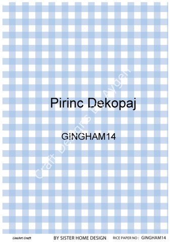 GINGHAM 14