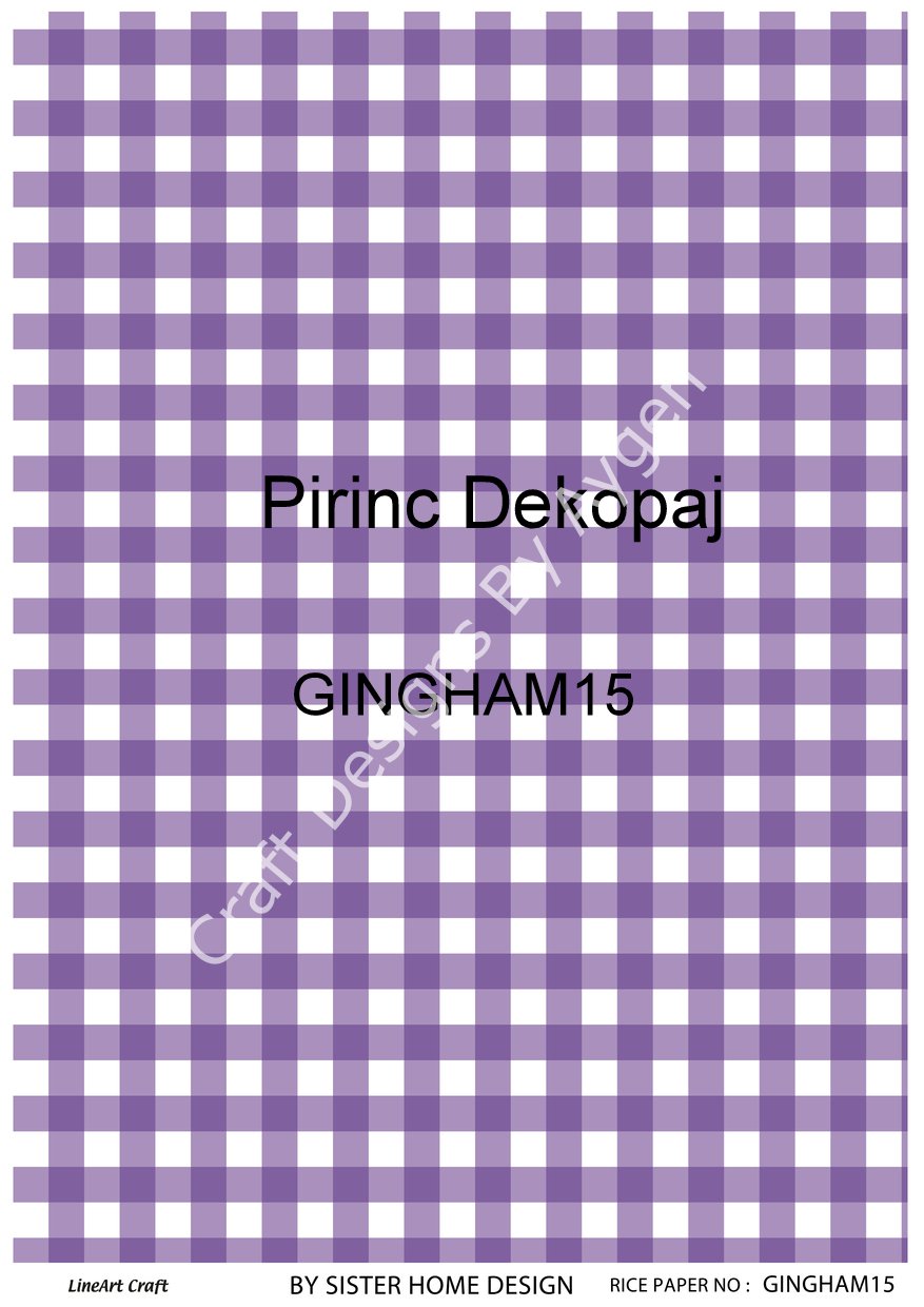 GINGHAM 15