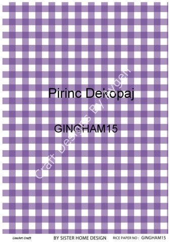GINGHAM 15