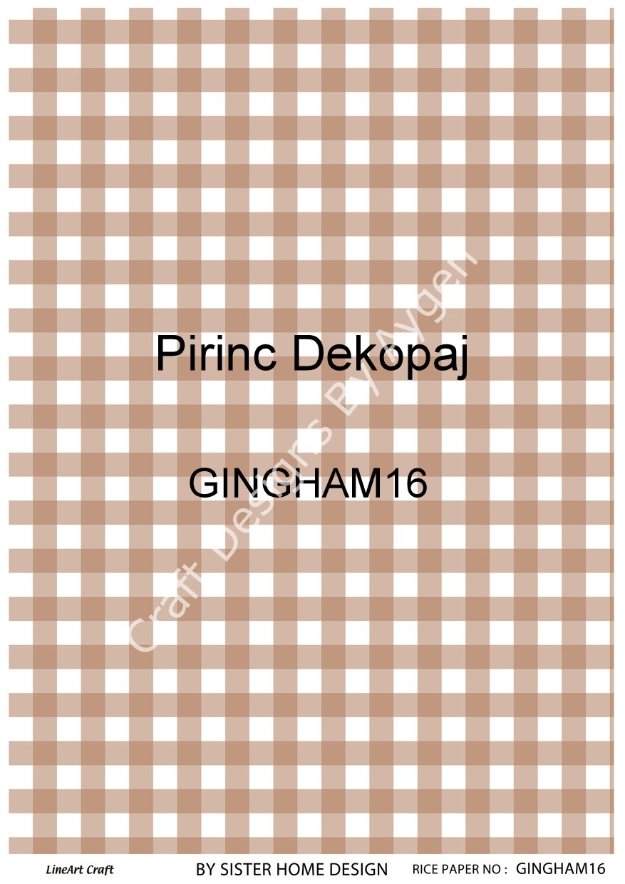 GINGHAM 16