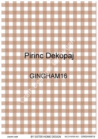 GINGHAM 16