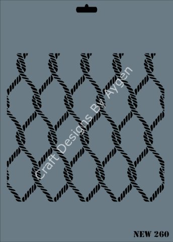 STENCIL NEW SERI X-LARGE 260