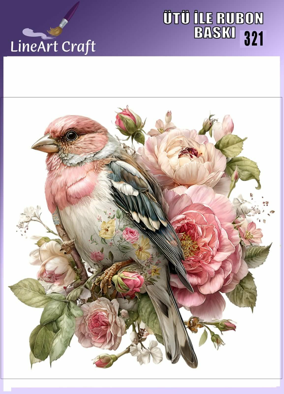 ÜTÜ ILE RUB ON TRANSFER – NO: 321 30×30 CM