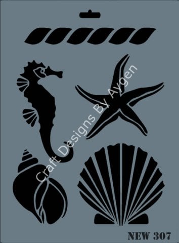 STENCIL NEW SERI X-LARGE 307