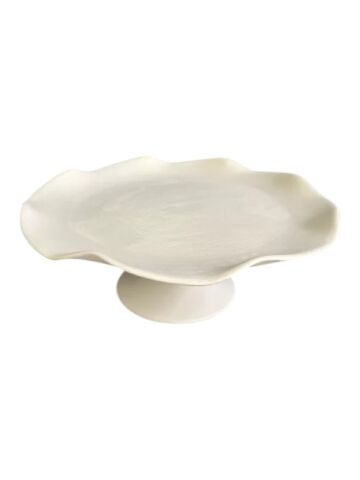 HAM ÇİNİ BİSKÜVİ - AYAKLI MARUL KASE 30X9 CM