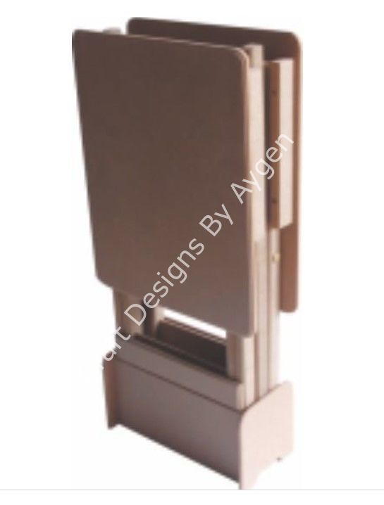 Boyanabilir Ahşap Ham Objeler - DİKDÖRTGEN ZİGON 2 Lİ