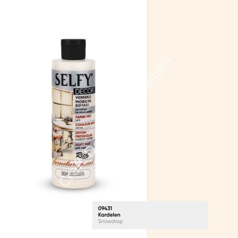 SELFY DECOR MOBİLYA BOYASI - KARDELEN 240ml