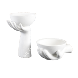 Boyanabilir Polyester Ham Objeler -UZUN KADEH ELLER