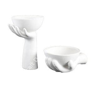 Boyanabilir Polyester Ham Objeler -UZUN KADEH ELLER