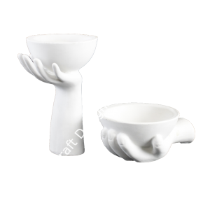 Boyanabilir Polyester Ham Objeler -KISA KADEH ELLER