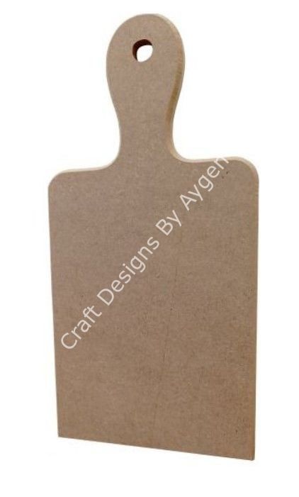 Boyanabilir Ahşap Ham Objeler - SUNUMLUK