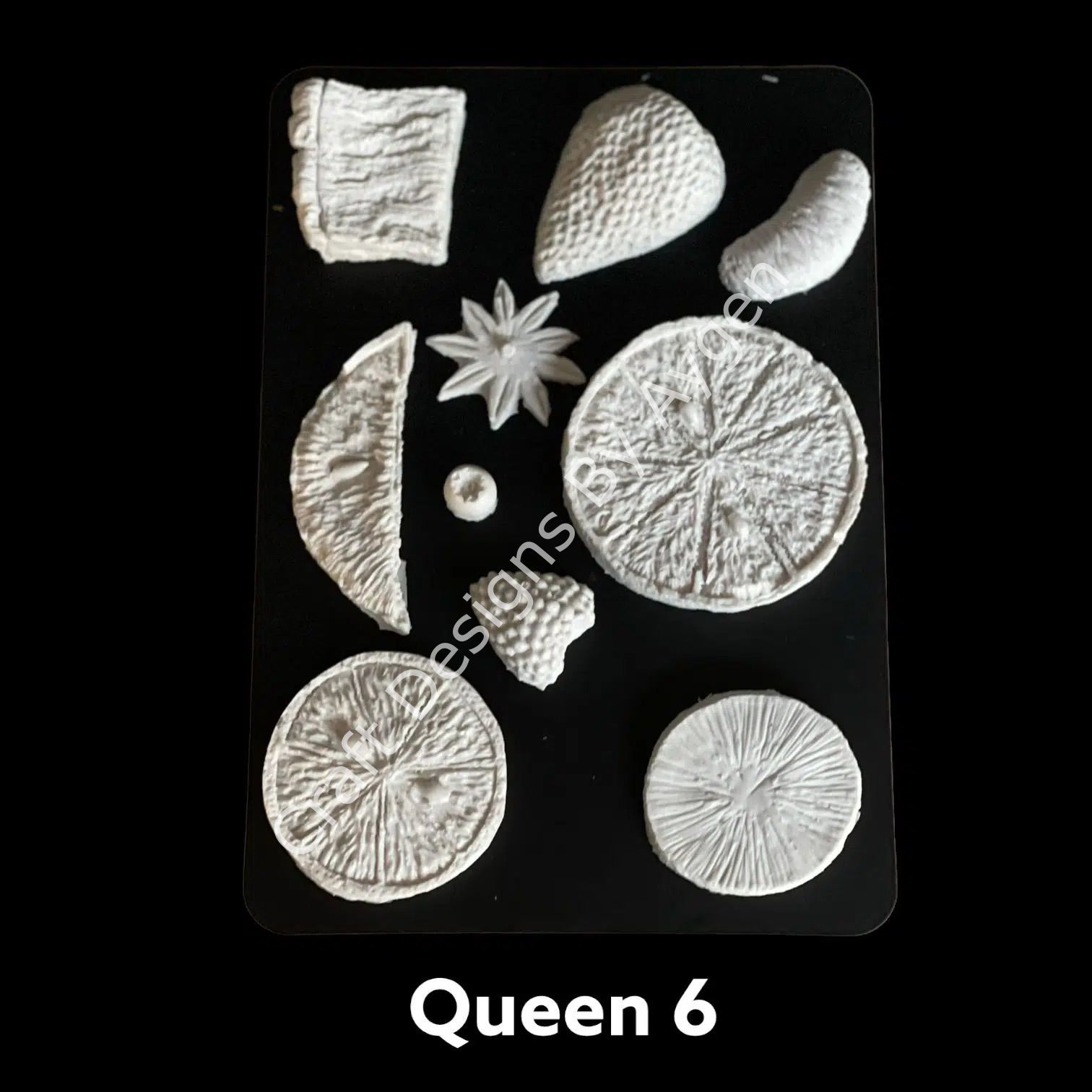 Boyanabilir Polyester Ham Objeler -QUEEN CRAFT POLYESTER TAMAMLAYICI OBJE QUEEN-6