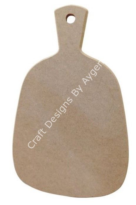 Boyanabilir Ahşap Ham Objeler - SUNUMLUK