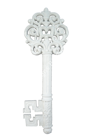 Boyanabilir Polyester Ham Objeler -SOLA BAKANA ANAHTAR 40X15