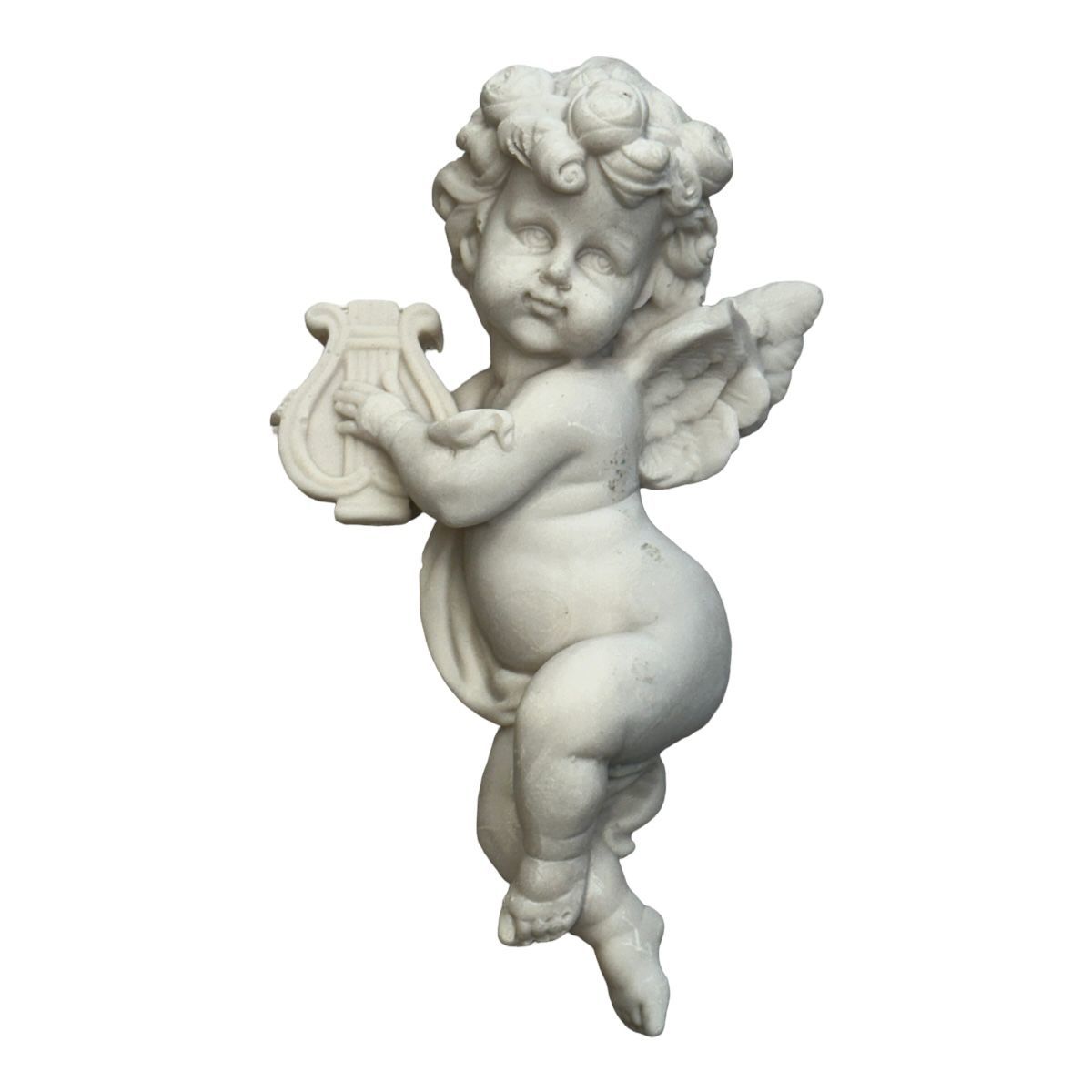 Boyanabilir Polyester Ham Objeler -ARPLI MELEK 15 X 9 CM