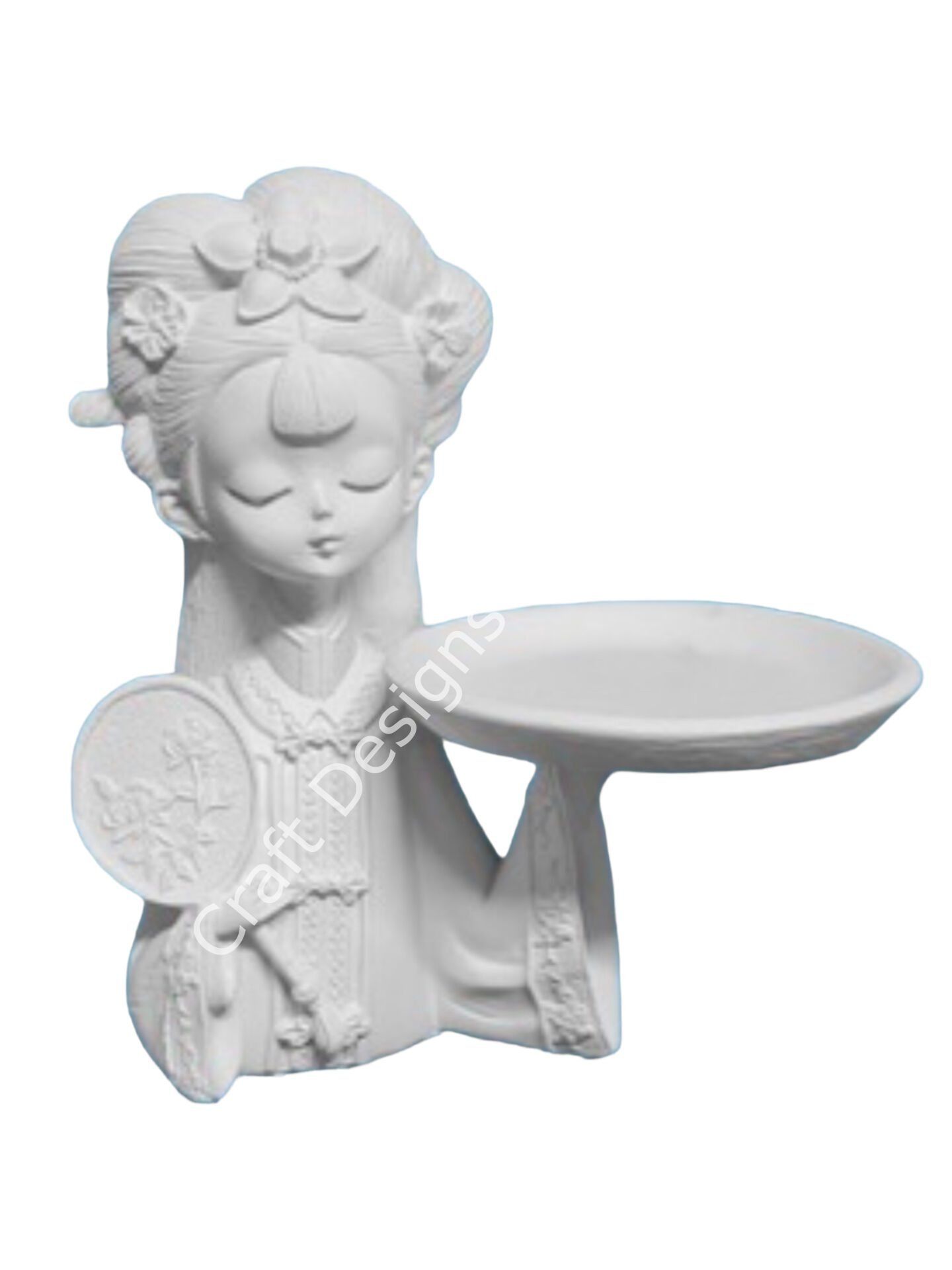 Boyanabilir Polyester Ham Objeler -JAPON KIZ  23X16