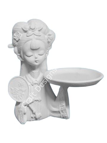 Boyanabilir Polyester Ham Objeler -JAPON KIZ  23X16