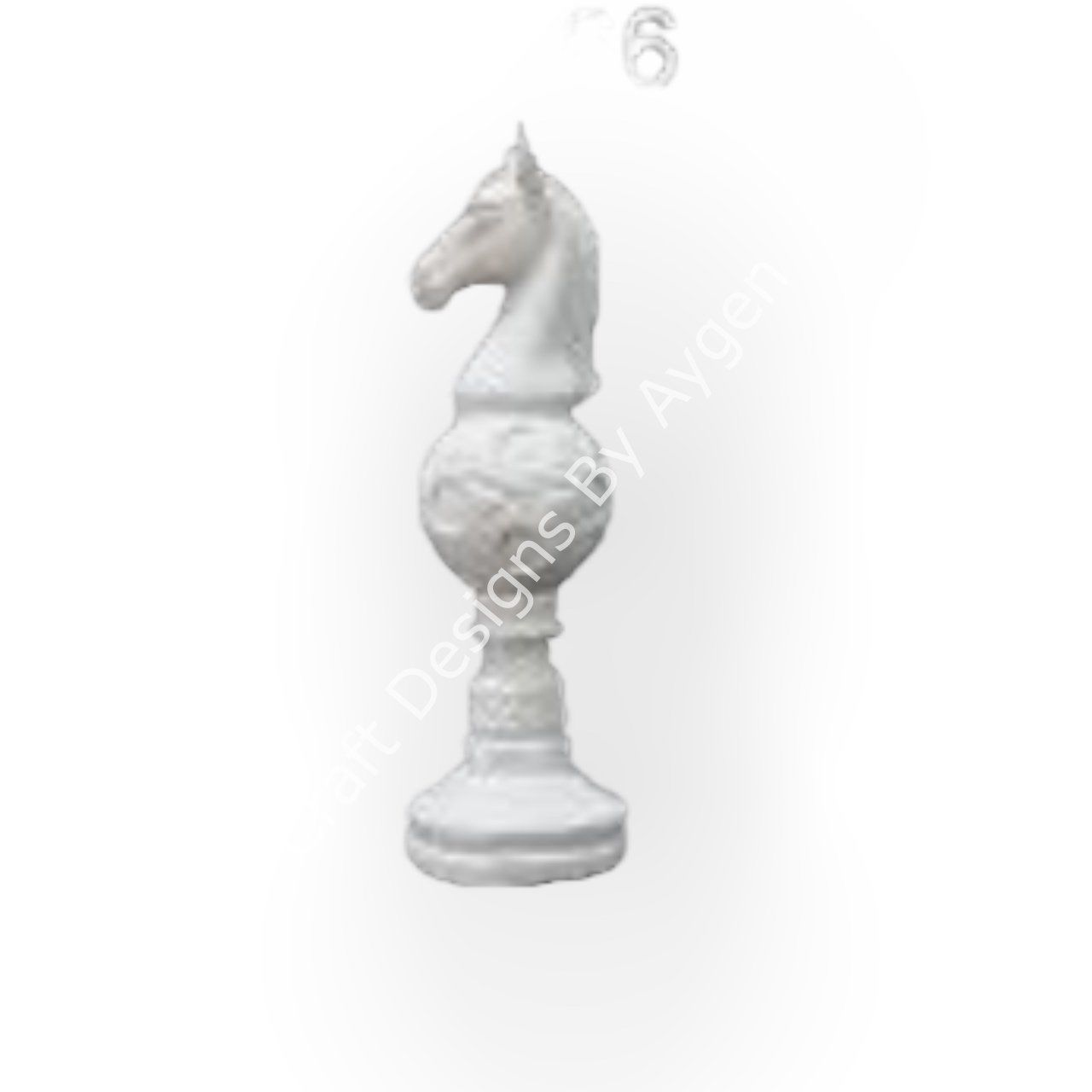 Boyanabilir Polyester Ham Objeler -AT 30X9 CM