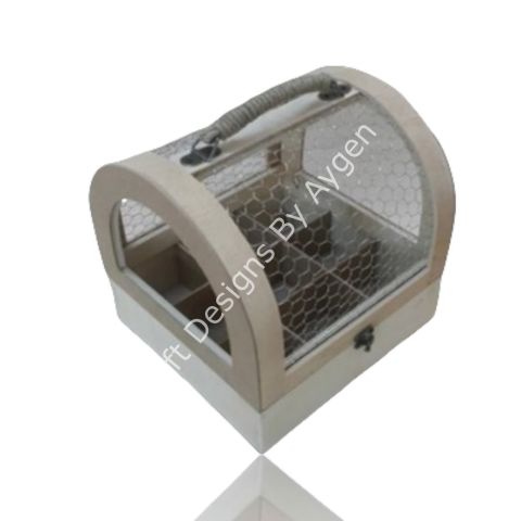 Boyanabilir Ahşap Ham Objeler -BUYUK SUKULENTLIK