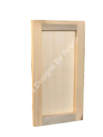 Boyanabilir Ahşap Ham Objeler -MASIF 40 X 60 PAN0