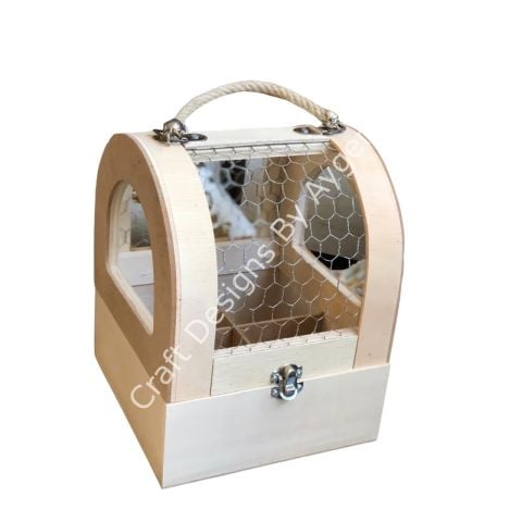 Boyanabilir Ahşap Ham Objeler -KÜÇÜK SUKULENTLIK