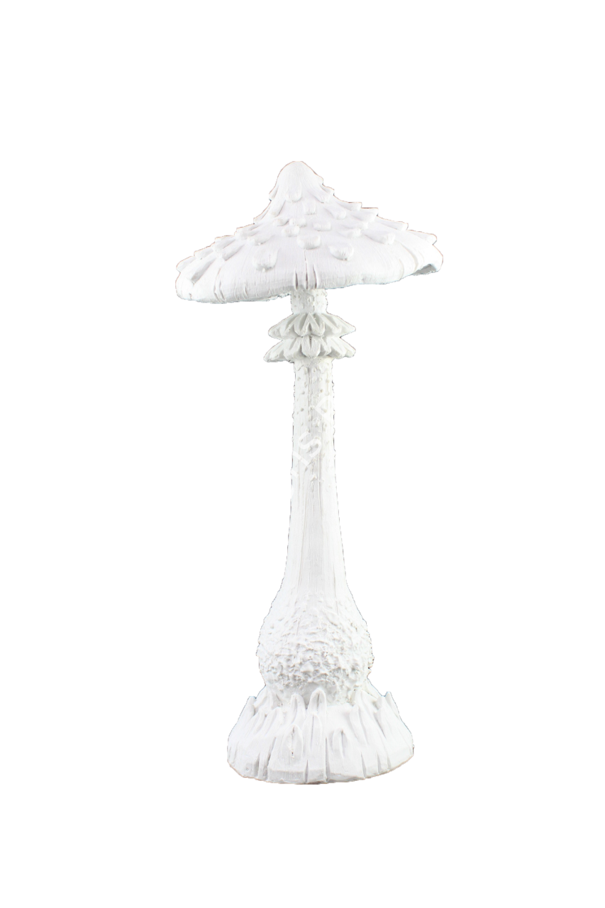 Boyanabilir Polyester Ham Objeler -MANTAR 2 55X19 CM