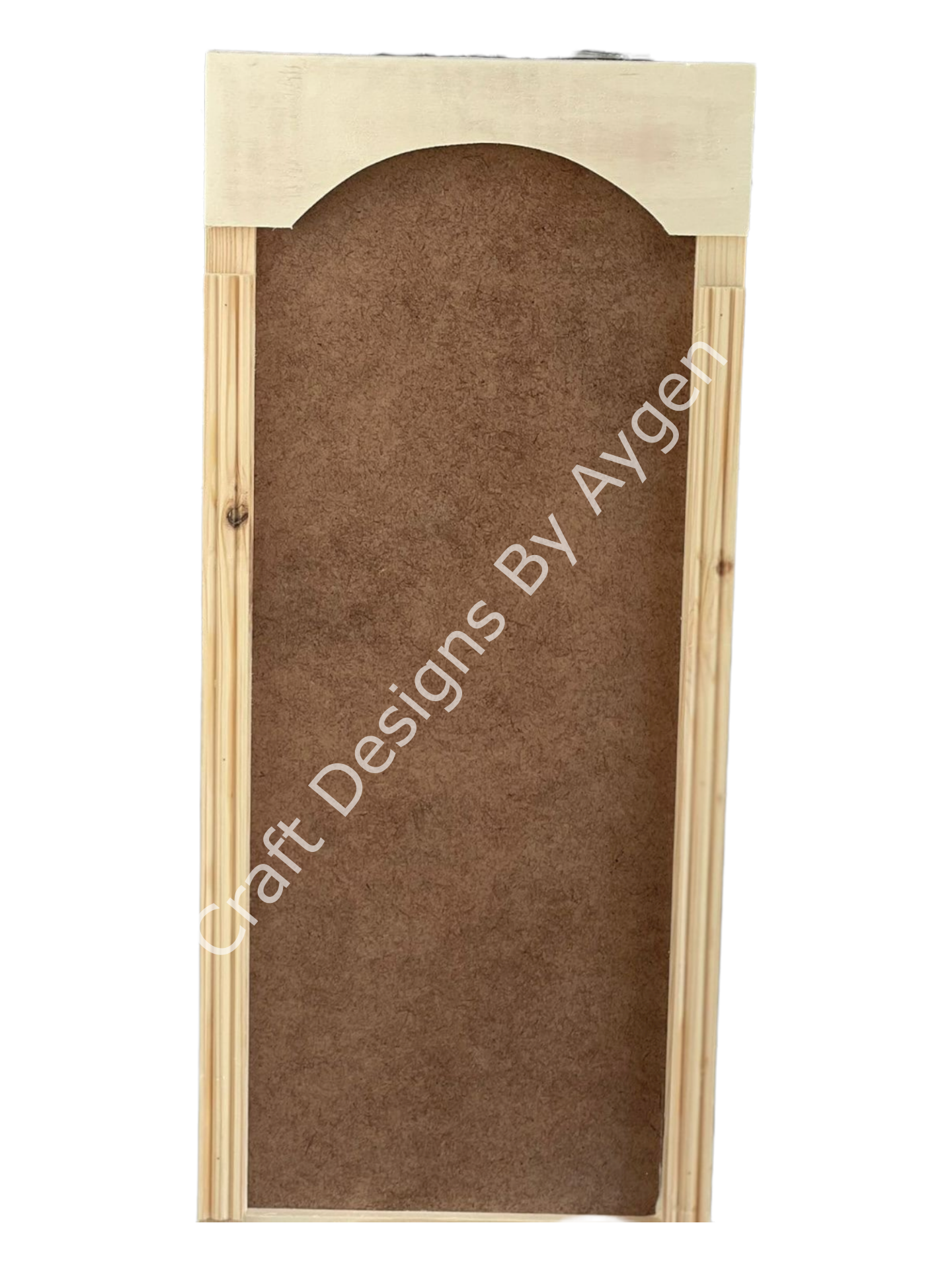 Boyanabilir Ahşap Ham Objeler -MASİF ÇERÇEVELİ PANO DİKDÖRTGEN