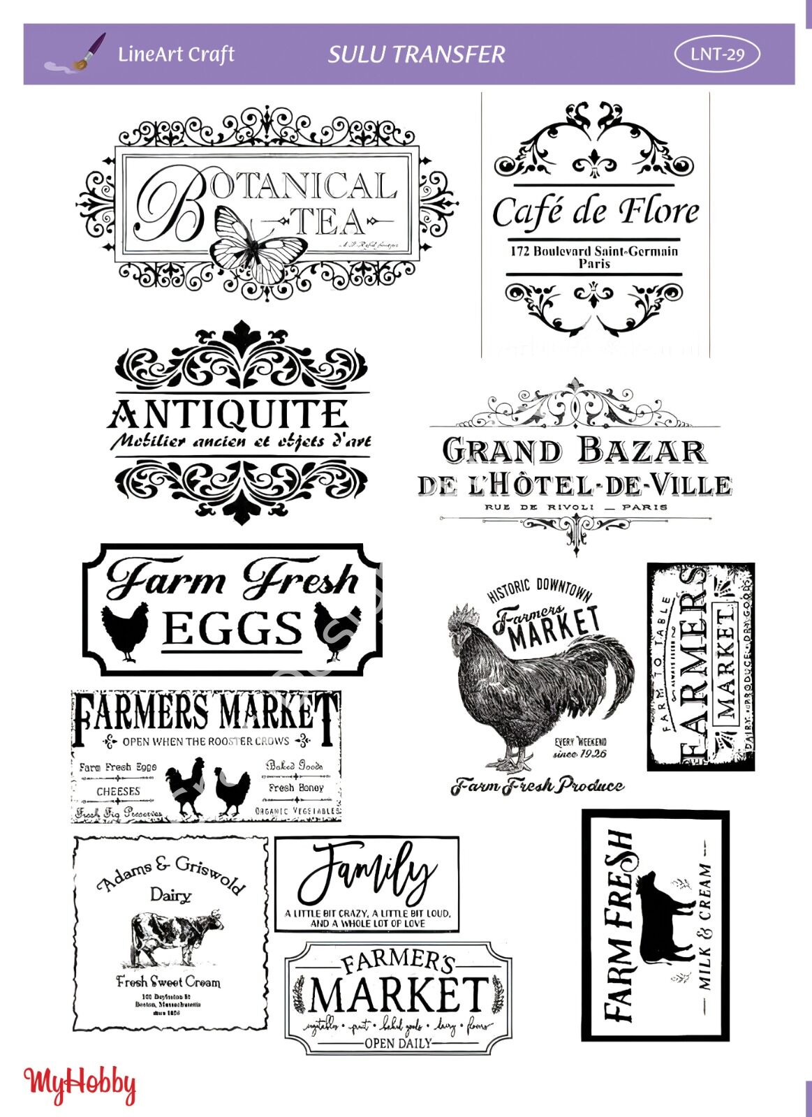 Lineart SULU TRANSFER LNT 29