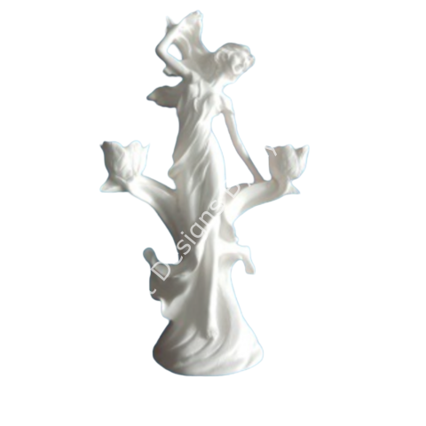 Boyanabilir Polyester Ham Objeler -KIZLI ŞAMDAN  33X20