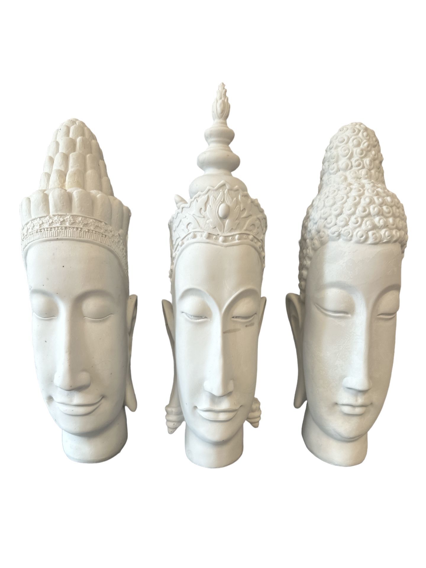 Boyanabilir Polyester Ham Objeler -BUDA ÜÇLÜ TAKIM