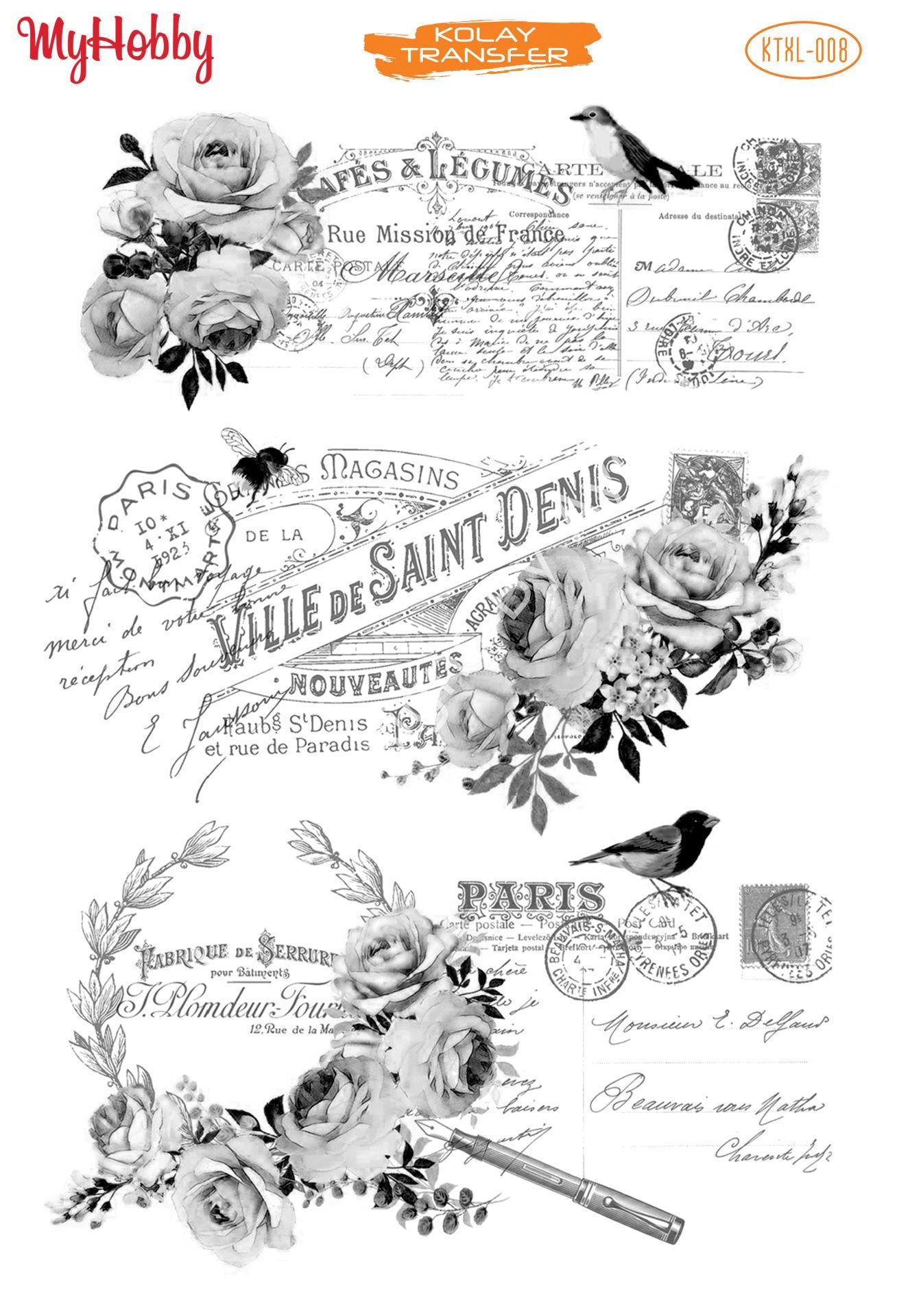 My Hobby KOLAY TRANSFER KT XL008