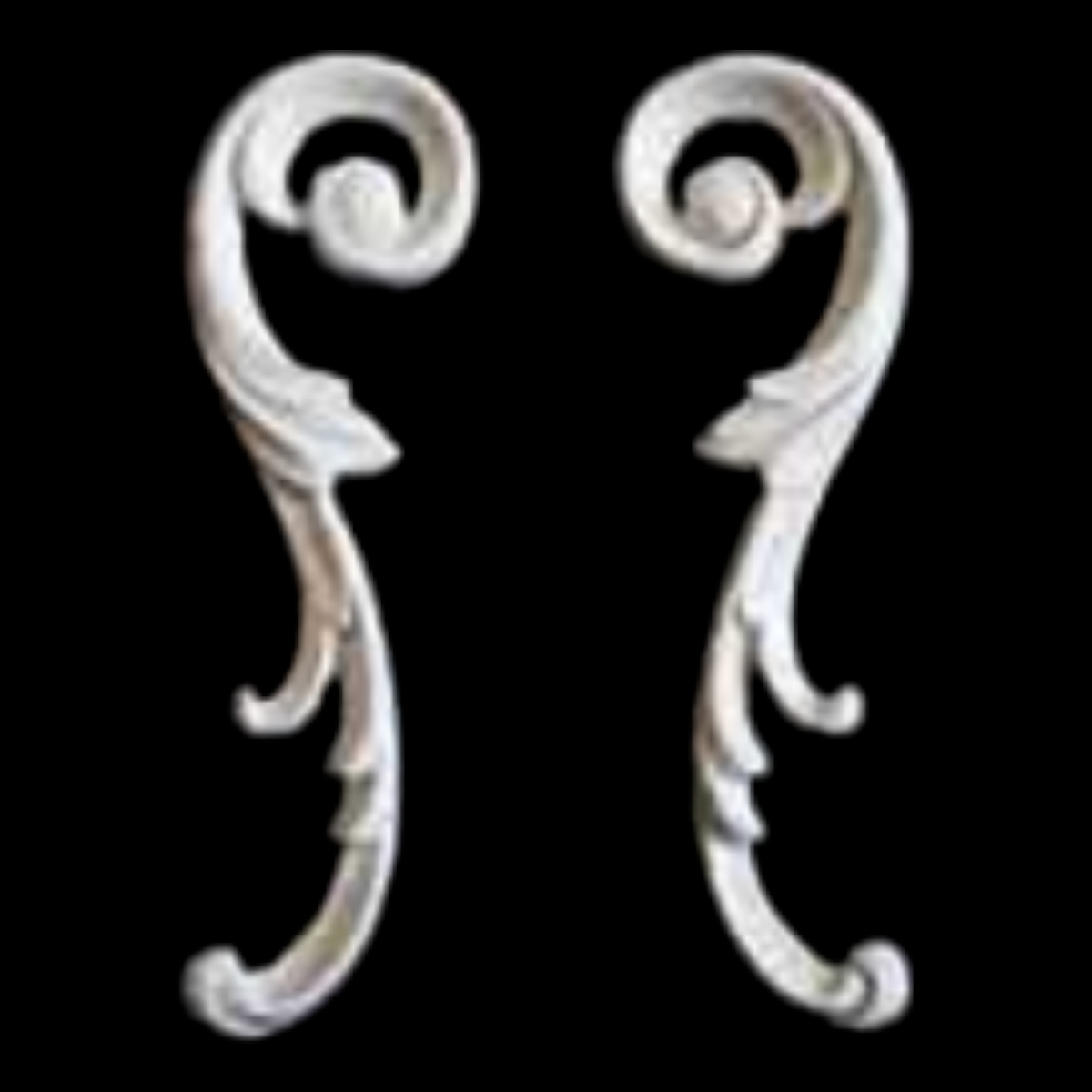 Boyanabilir Polyester Ham Objeler -İKİLİ KENAR KABARTMA 20X6 CM