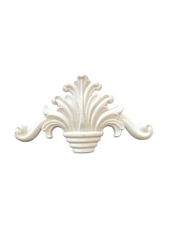 Boyanabilir Polyester Ham Objeler -POLYESTER TAÇ 12,5X18,5 CM