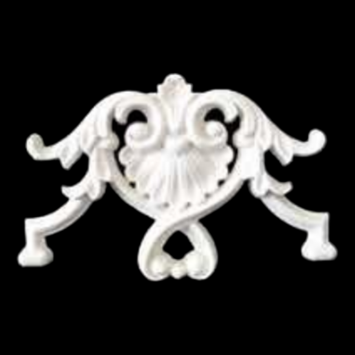 Boyanabilir Polyester Ham Objeler -POLYESTER APLİK 20X13,5 CM