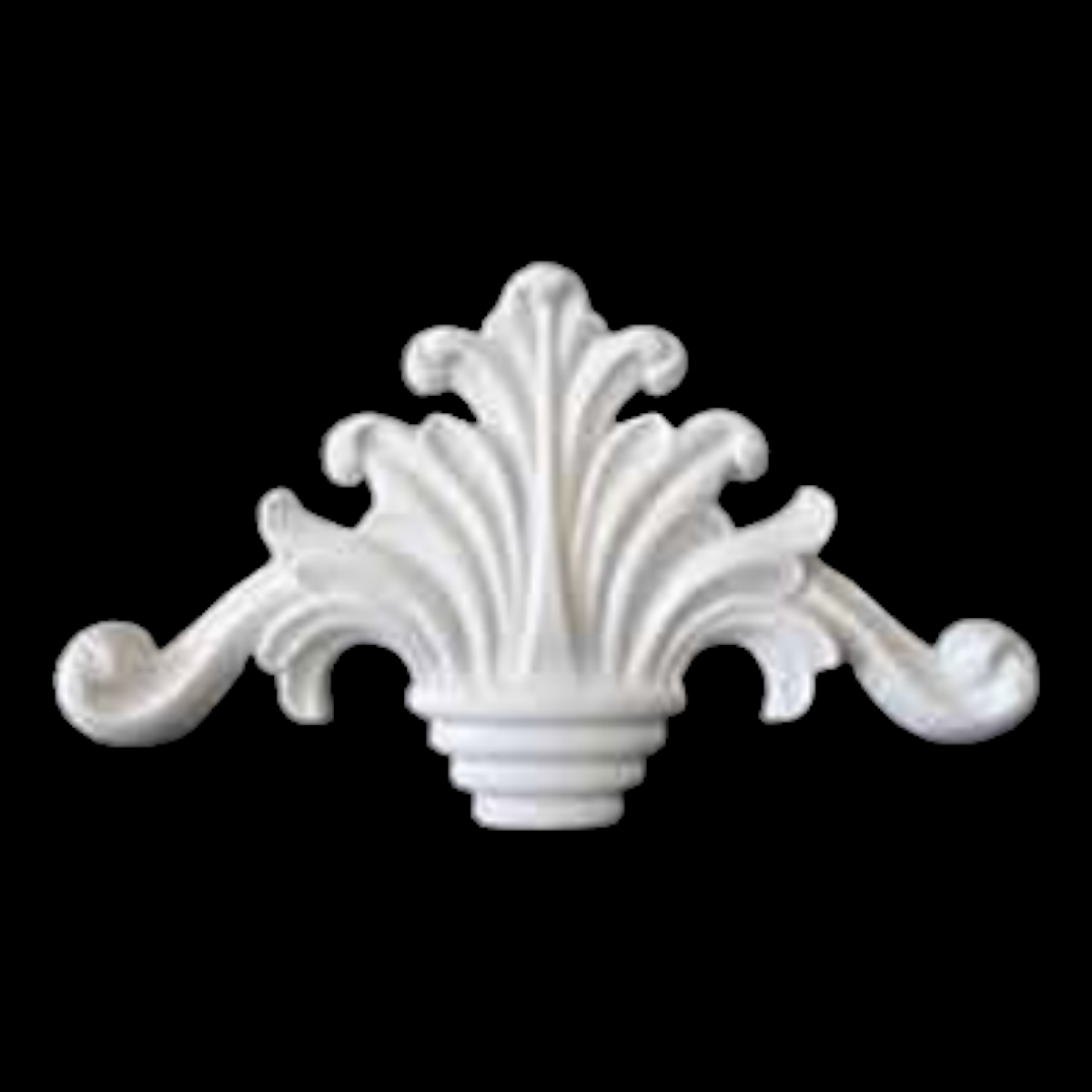 Boyanabilir Polyester Ham Objeler -POLYESTER TAÇ 15,5X11 CM