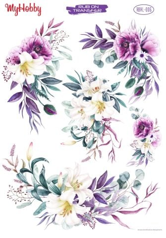 My Hobby RUB-ON TRANSFER-RBXL 006