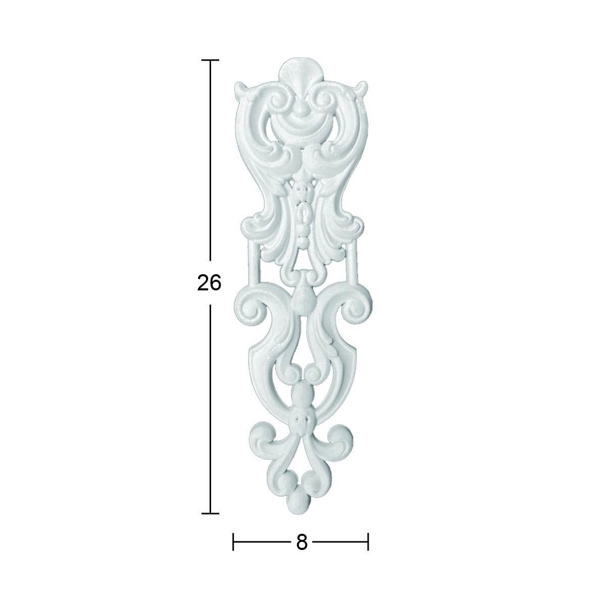 Boyanabilir Çıta&Aplik Objeler -ESNEK APLİK EA 41 26 X 8 CM