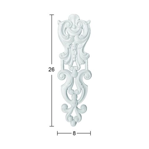 Boyanabilir Çıta&Aplik Objeler -ESNEK APLİK EA 41 26 X 8 CM