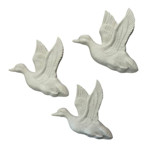 Boyanabilir Polyester Ham Objeler -ÜÇLÜ ÖRDEK