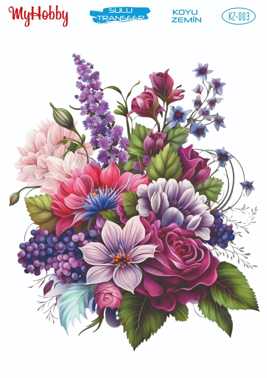 My Hobby KOYU ZEMİN SULU TRANSFER KZ003