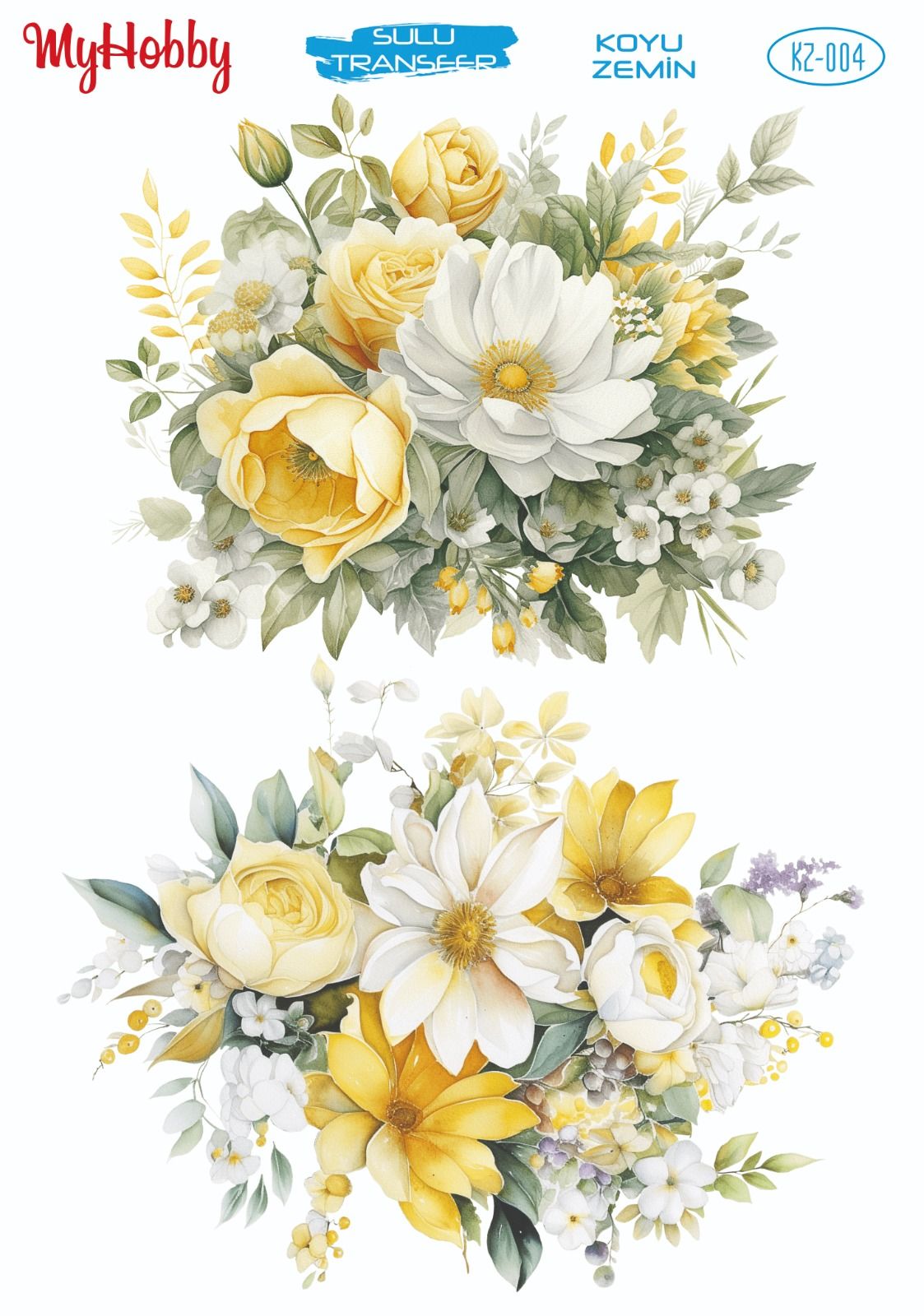 My Hobby KOYU ZEMİN SULU TRANSFER KZ004