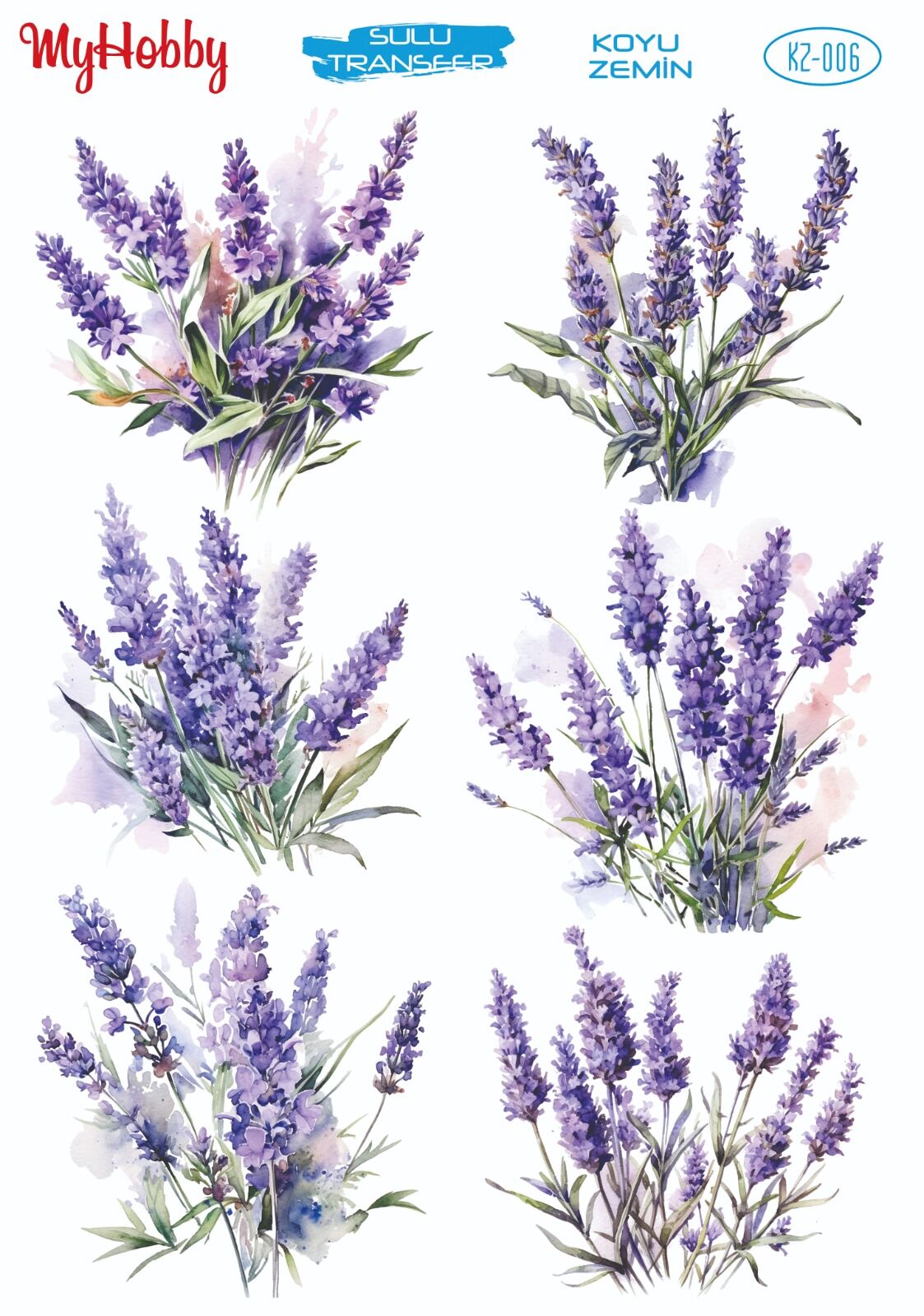 My Hobby KOYU ZEMİN SULU TRANSFER KZ006