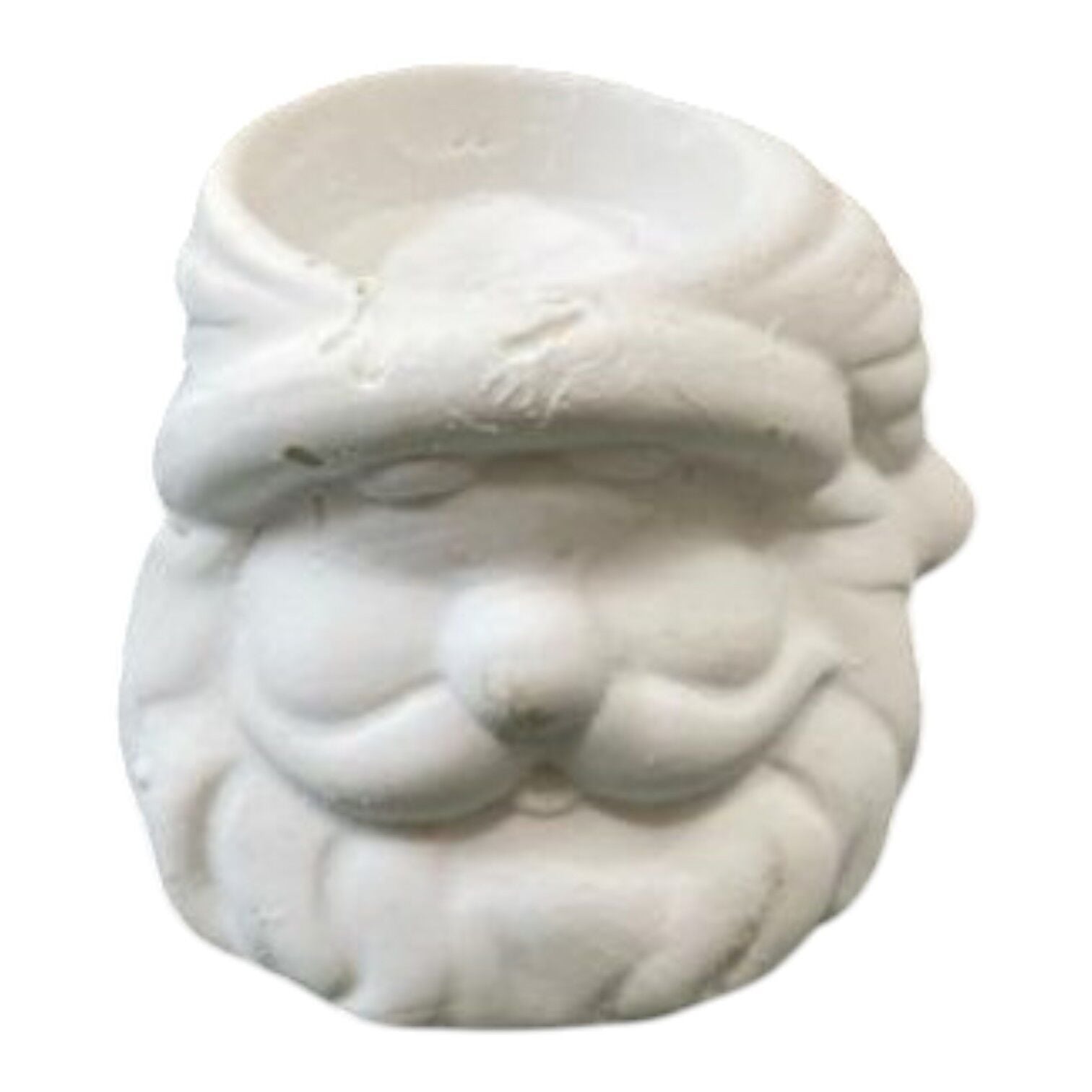 Boyanabilir Polyester Ham Objeler - NOEL BABA MUMLUK 6x7 CM