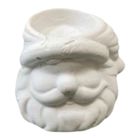 Boyanabilir Polyester Ham Objeler - NOEL BABA MUMLUK 6x7 CM