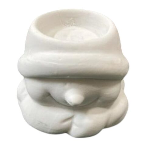 Boyanabilir Polyester Ham Objeler - KARDAN ADAM MUMLUK 6x7 CM