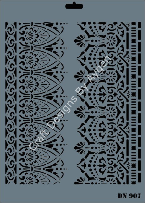 STENCIL DANTEL SERİ X-LARGE 907