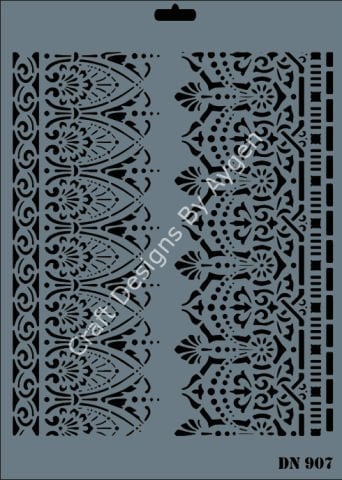 STENCIL DANTEL SERİ X-LARGE 907