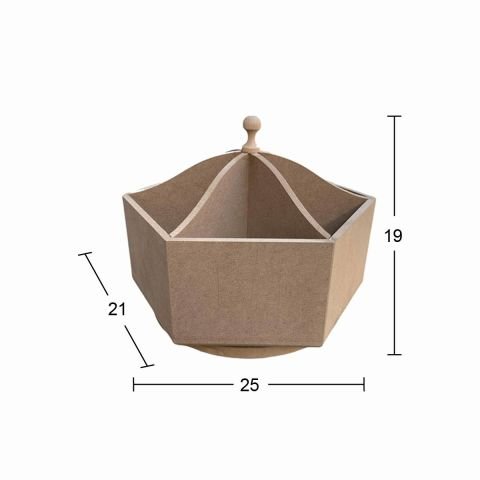 Boyanabilir Ahşap Ham Objeler - DÖNER KAŞIKLIK