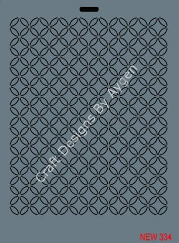 STENCIL NEW SERI X-LARGE 334