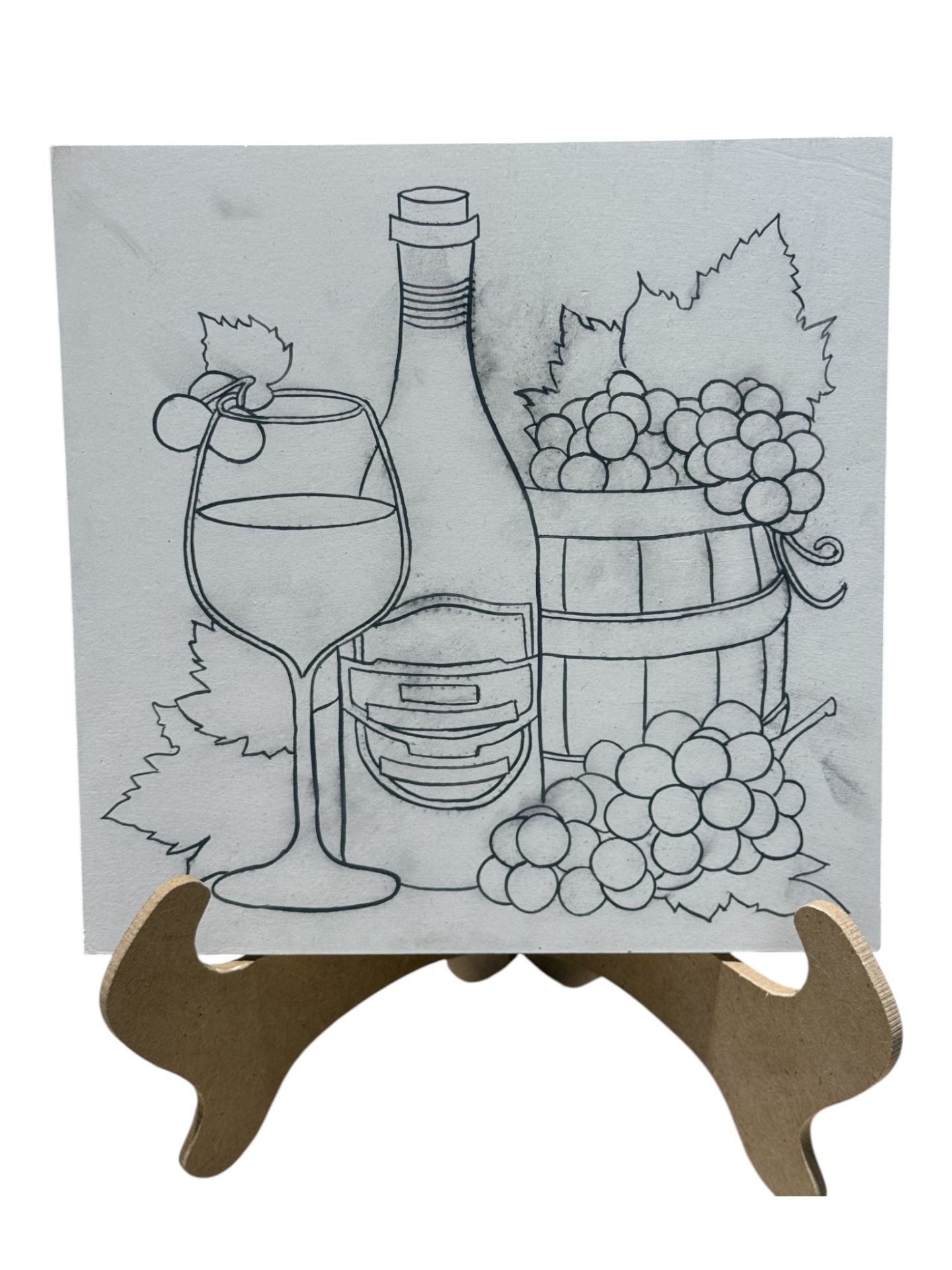 TAHRİRLİ KARO 20X20 CM - ŞARAP